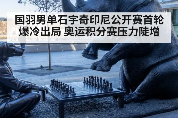 国羽男单石宇奇印尼公开赛首轮爆冷出局 奥运积分赛压力陡增